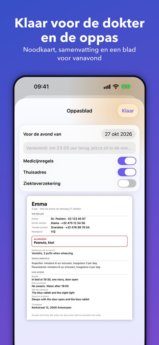 Oppasblad
